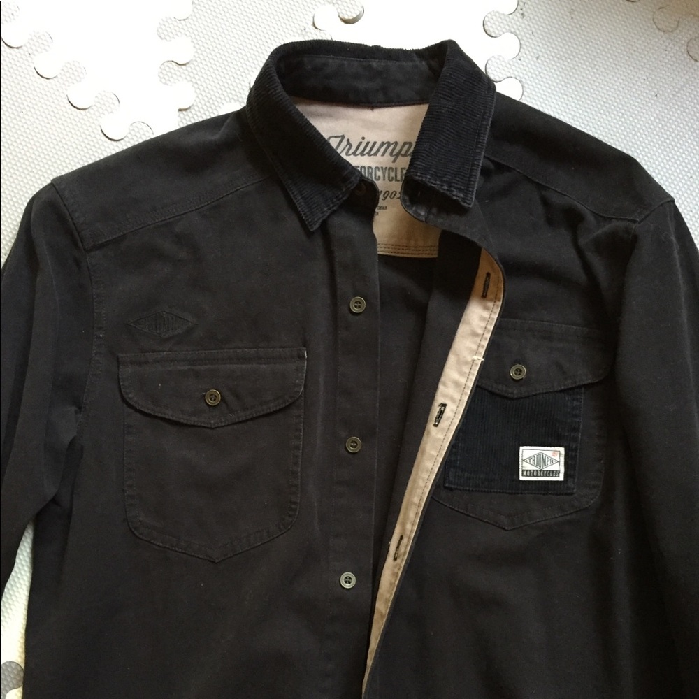 Triumph dark denim shirt - NEW condition